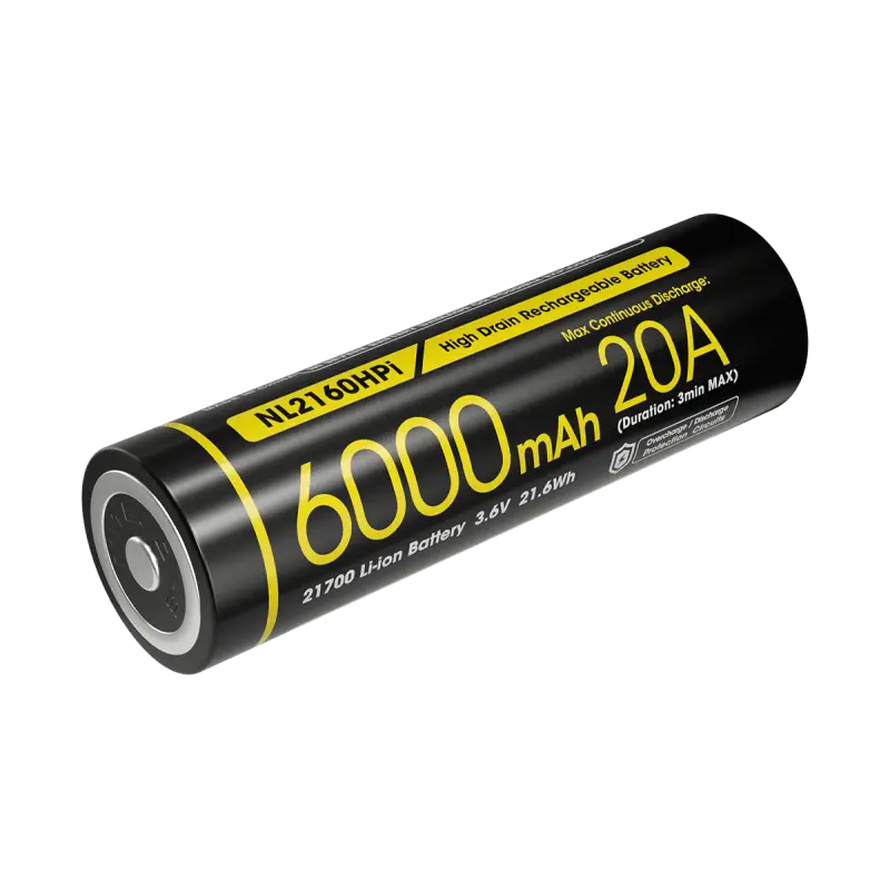 Nitecore NL2160HPI 21700 6000mAh 3.6V Li-ion aku