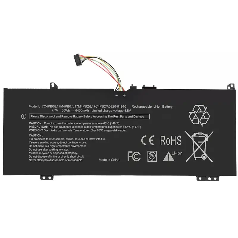 Lenovo L17C4PB0, L17M4PB0 IdeaPad, Flex, Yoga 7.7V 6400mAh / 50Wh sülearvuti aku