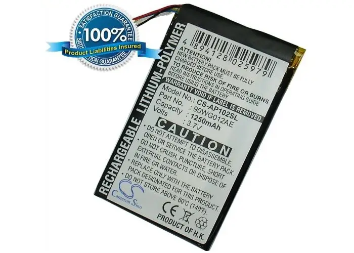 Asus 90WG012AE аккумулятор 1250mAh