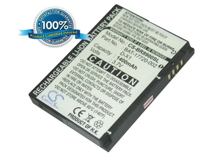Blackberry 8900 telefoni aku Li-ion 1400mAh
