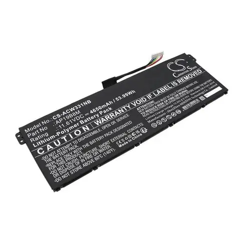 CS sülearvuti aku Acer Chromebook Spin 713, Chromebook 515, Swift 3, AP19B8M, KT0030G024 4650mAh / 53.99Wh Li-ion