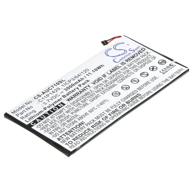 Asus C11P1429, C11P1429(9), 1ICP3/64/120 3000mAh Li-PL Tablet aккумулятор