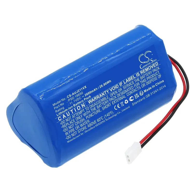 Aquajack PSD 18650 2600mAh / 28.86Wh tolmuimeja aku