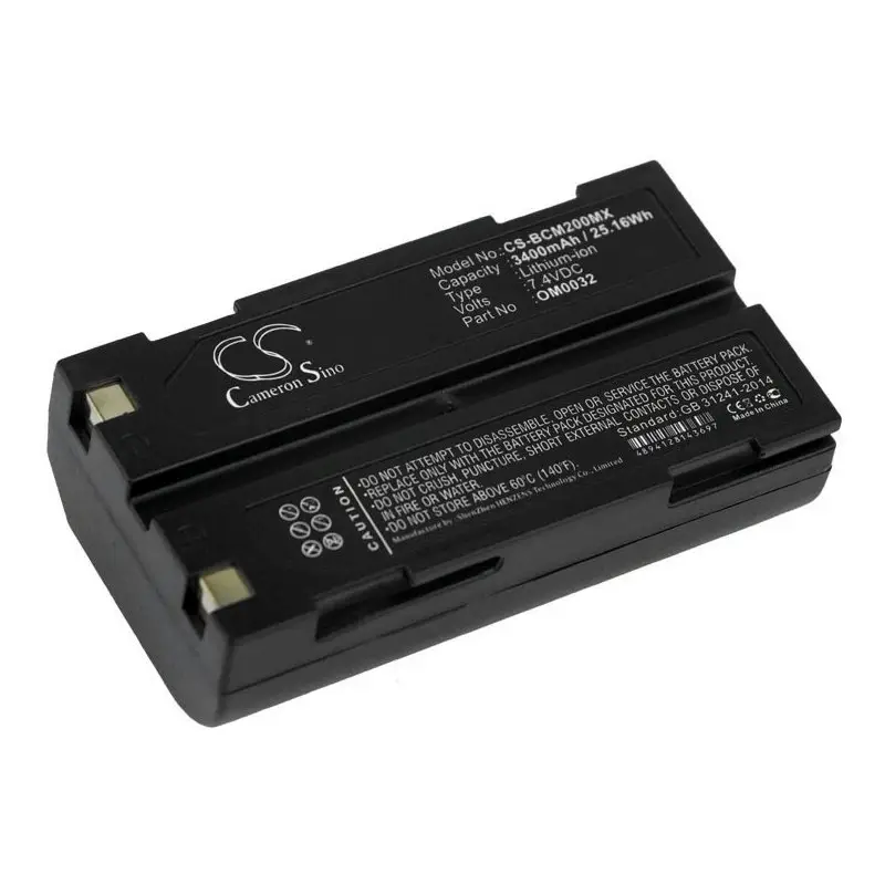 BCI MCR-1821J/1-H, OM0032, Capnocheck II Capnograph Pulse 7.4V Li-ion 3400mAh-25.16Wh aku