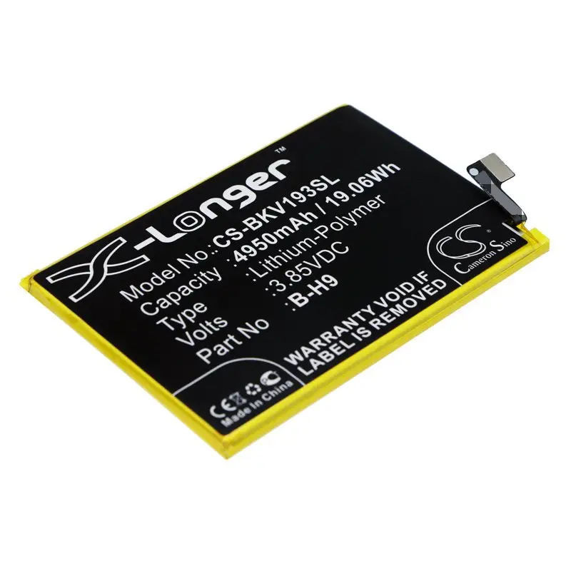 BBK VIVO B-H9 4950mAh Li-Poly mobiiltelefoni aku