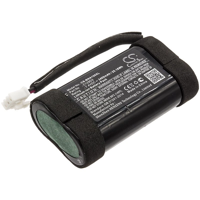 Bang & Olufsen C129D3 7.4V 3400mAh Li-ion speaker battery