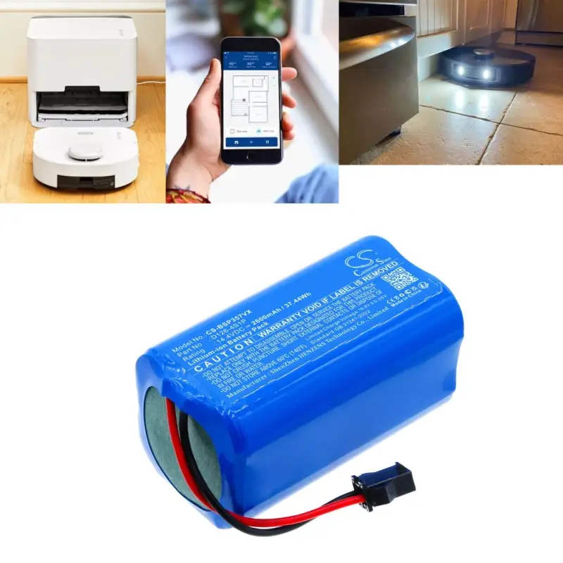 Bissell D126-4S1P 14.4V 2600mAh / 37.44Wh tolmuimeja aku