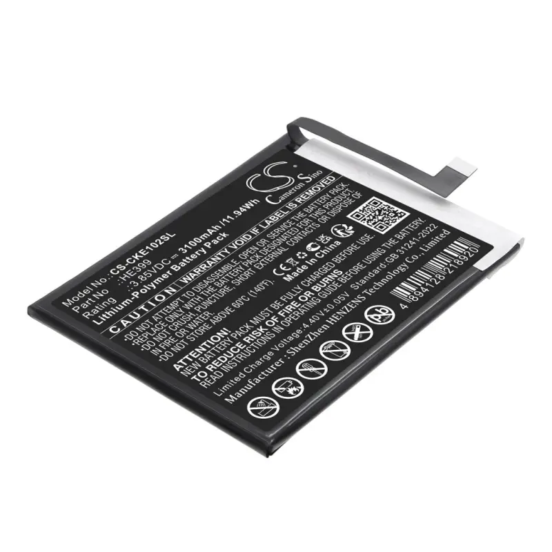 Cricket HE399 3.85V 3100mAh / 11.94Wh mobiiltelefoni aku