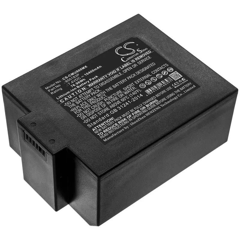 CONTEC 855183P, CMS8000 ICU Patient Monitor 7.4V Li-ion 10400mAh-76.96Wh aku