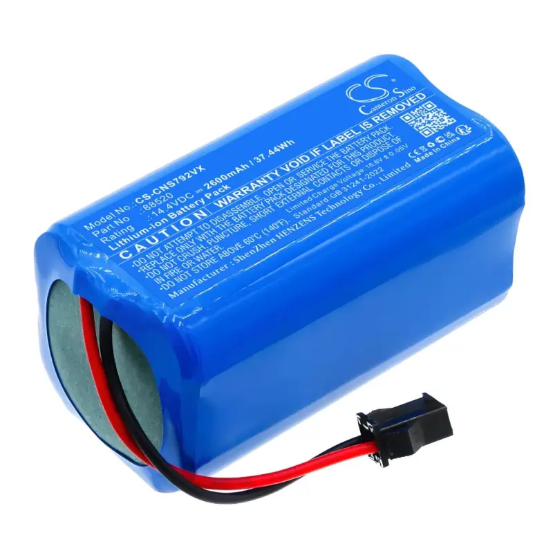 Honiture 88520 14.4V 2600mAh / 37.44Wh tolmuimeja aku