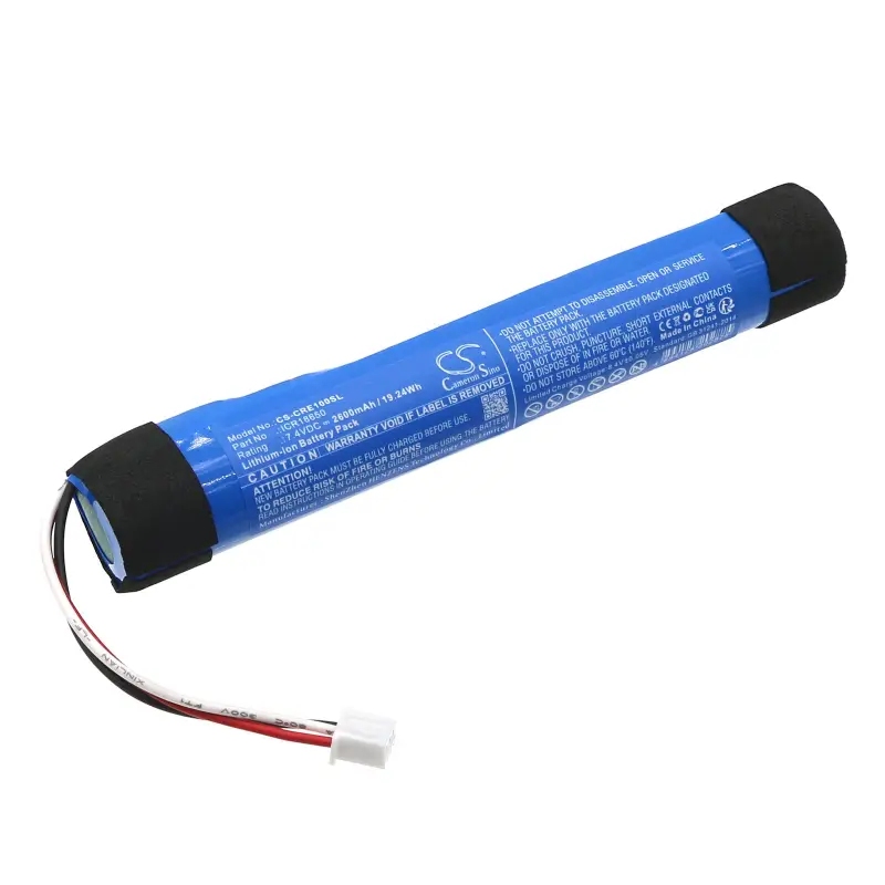Cleer ICR18650 2600mAh / 19.24Wh kõlari aku