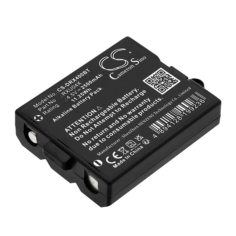 Daitem RXU04X, AT25, BAT26 2500mAh Alkaline alarm system battery