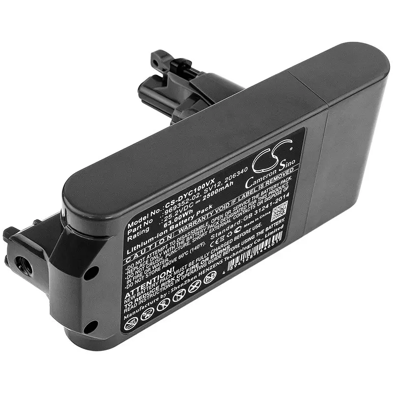 Dyson 206340 2500mAh vacuum cleaner battery