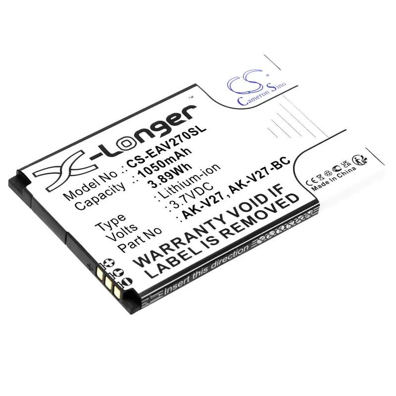 Emporia AK-V27, AK-V27-BC 1050mAh / 3.89Wh mobiiltelefoni aku