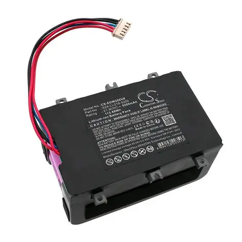 Ecovacs 201-2432-0438,S32-LI-36-3000 3.7V 2600 mAh / 9.62 Wh tolmuimeja aku