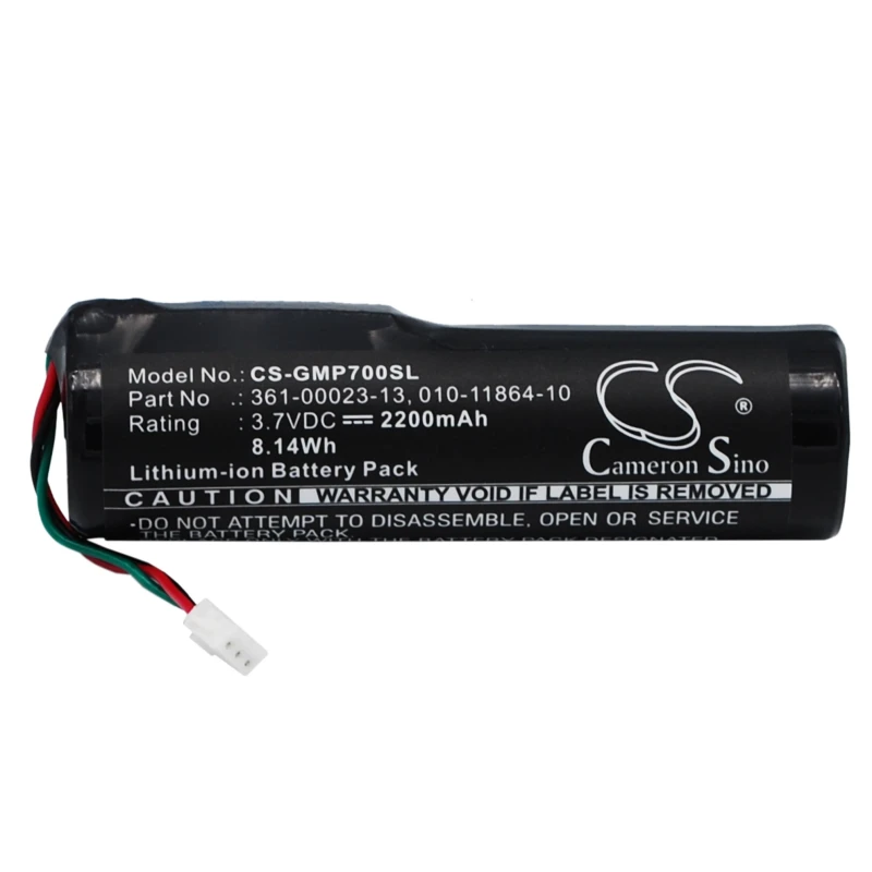 Garmin 361-00023-13, 010-11864-10 2200mAh koera kaelarihma aku