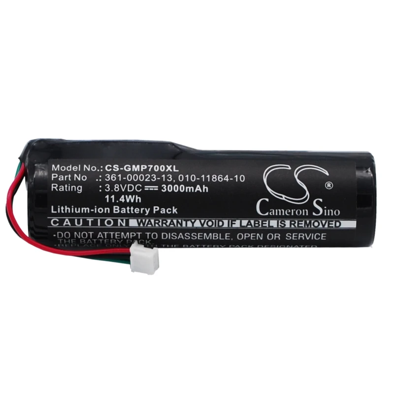 Garmin 361-00023-13, 010-11864-10 3000mAh koera kaelarihma aku