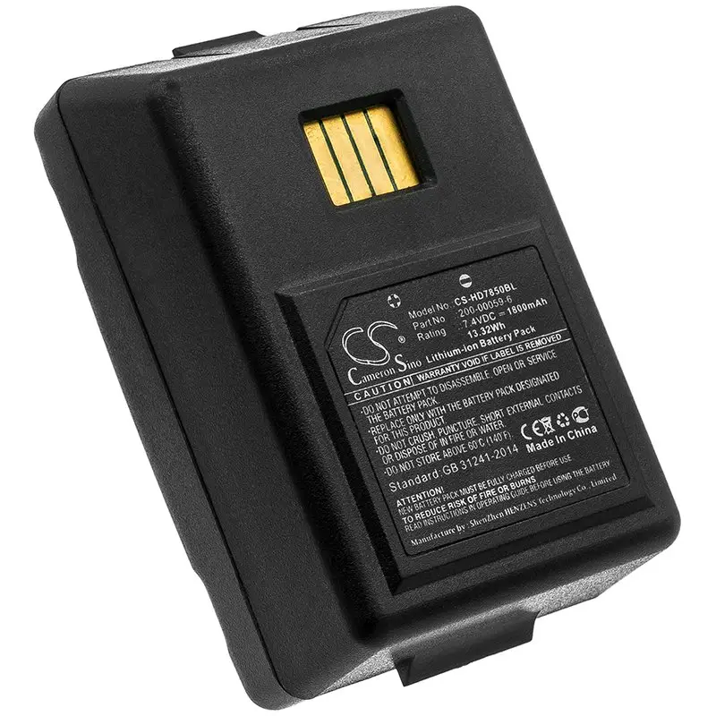Dolphin 200-00059-6 7.4V 1800mAh Li-ion triipkoodilugeja aku