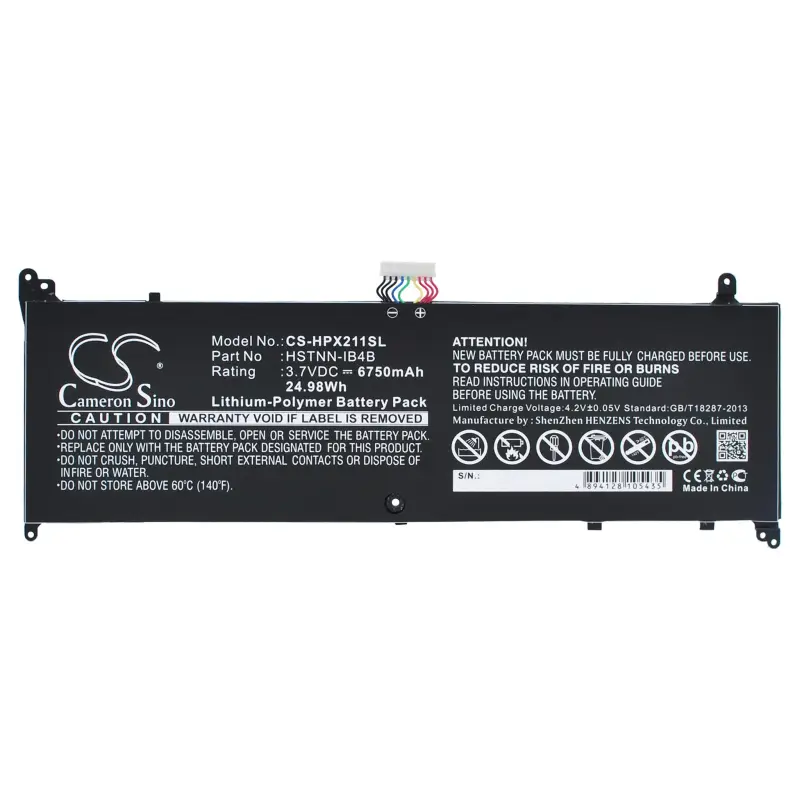 HP HSTNN-IB4B, DW02XL, HSTNN-DB4B, 694398-2C1 6750mAh tablet battery