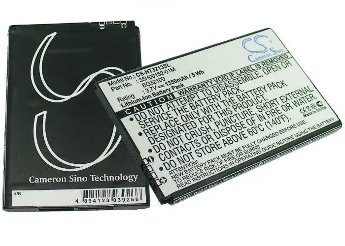 HTC BA S520, BG32100, 35H00152-01M, 35H00152-02M аккумулятор 1350mAh