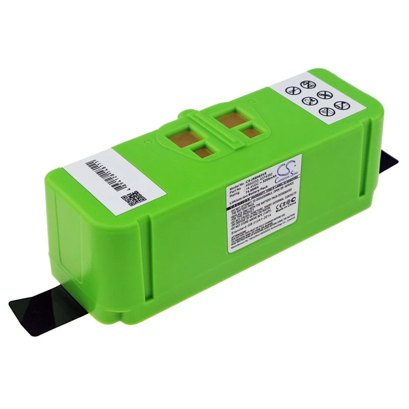 iRobot 2130LI, 4374392, 4376392, Roomba 14.4V Li-ion 5200mAh-74.88Wh aккумулятор