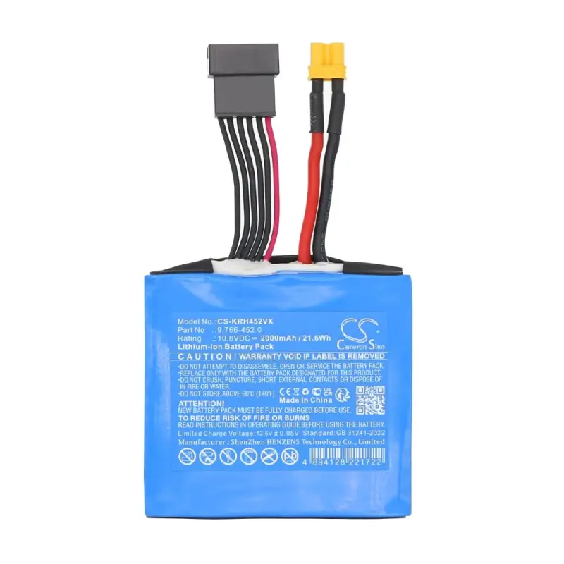 Karcher 9.766-452.0 10.8V 2000mAh / 21.6Wh muruniiduki aku