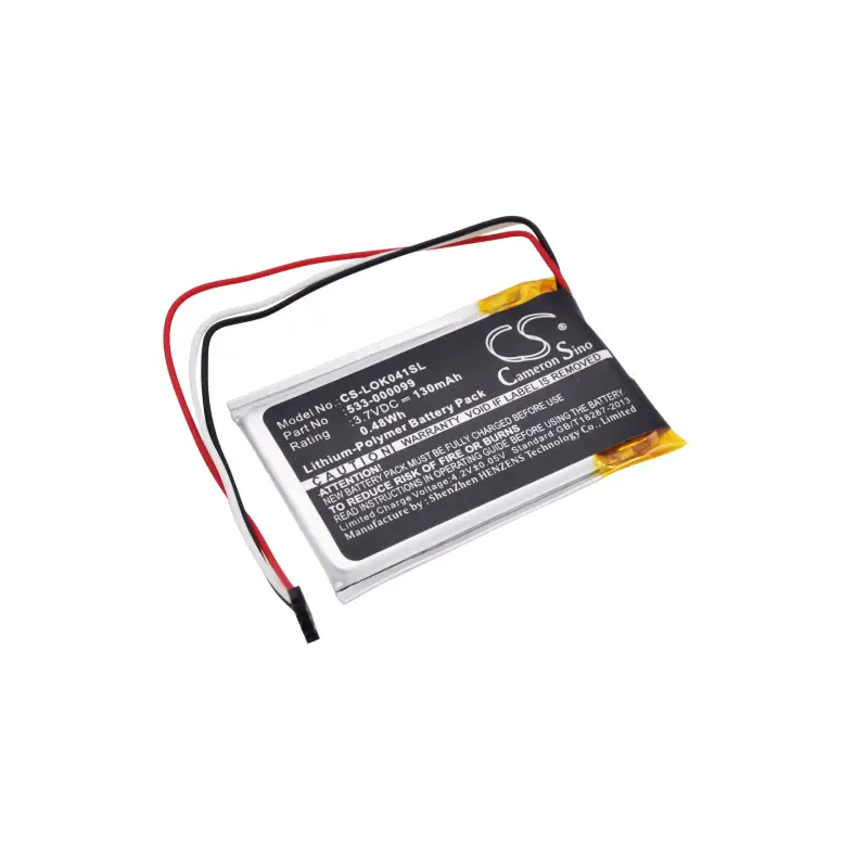 Logitech 533-000099, AHB222535PJT 180mAh Li-PL Battery