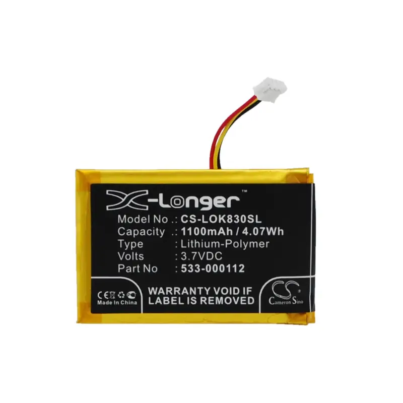 Logitech 533-000112 1100mAh Li-PL keyboard battery