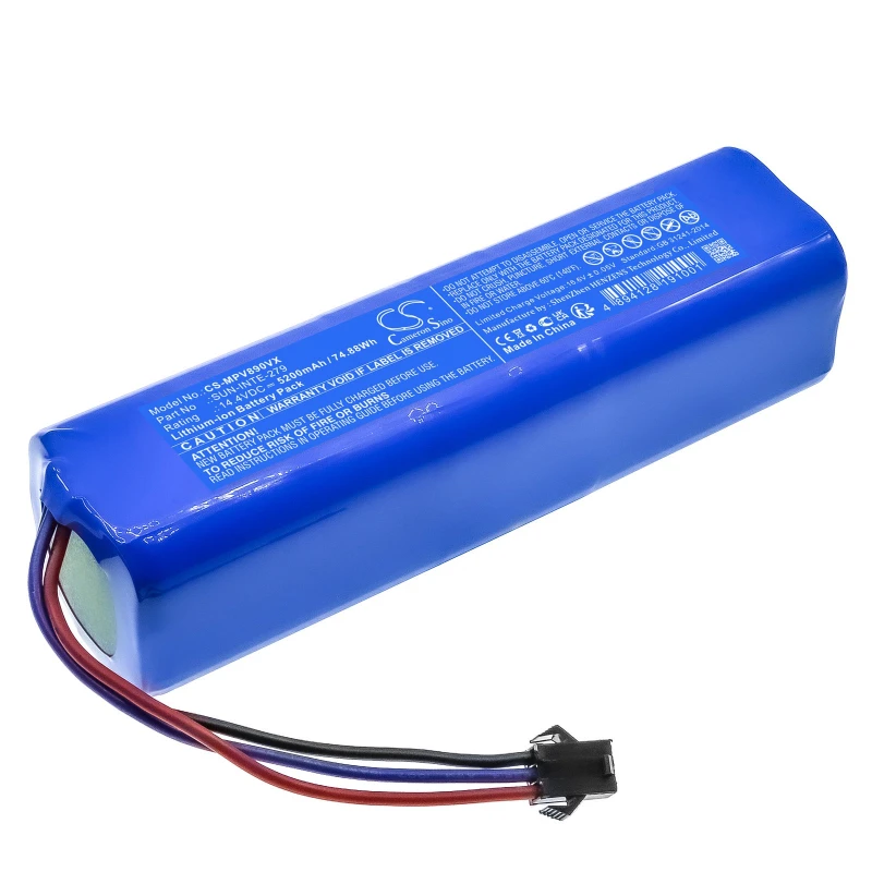 Mamibot Exvac 890 14.4V Li-ion 5200mAh 74.88Wh aккумулятор