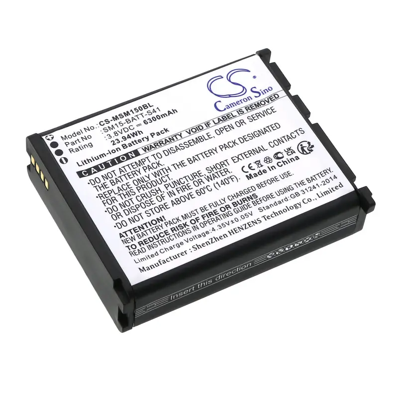 M3 Mobile SM15-BATT-S41 6300mAh / 23.94Wh triipkoodilugeja aku