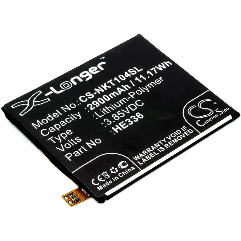 Nokia HE336, HE321 Nokia 5 2900mAh Li-Polymer mobile phone battery