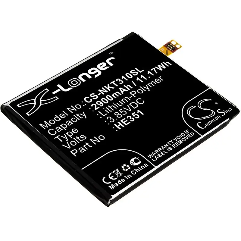 Nokia HE351 2900mAh Li-Polymer mobiiltelefoni aku