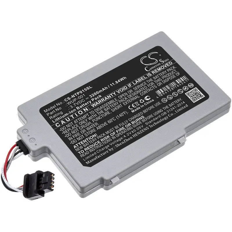 Nintendo WUP-001, Wii U GamePad WUP-001 3.7V Li-ion 3200mAh-11.84Wh aккумулятор