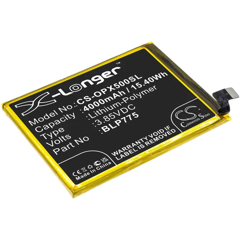 OPPO BLP775 4000mAh / 15.40Wh mobiiltelefoni aku