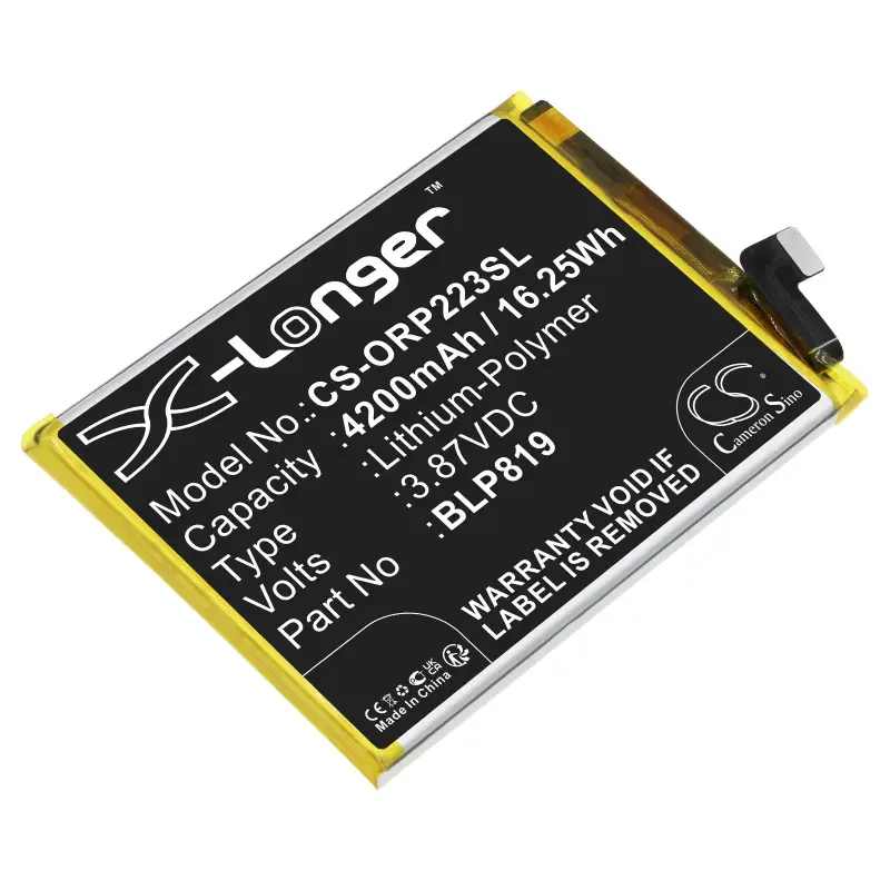 OPPO BLP819 4200mAh / 16.25Wh mobiiltelefoni aku