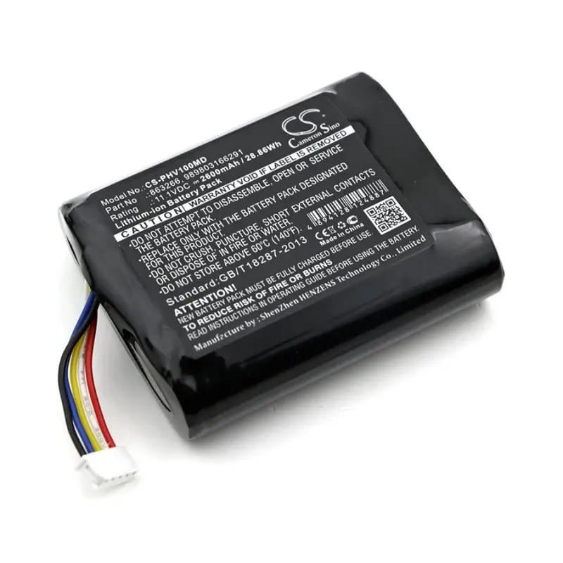 Philips 45356424350I, 863266, 989803166291, 98980317488I 11.1V 2600mAh Li-ion meditsiiniseadme aku