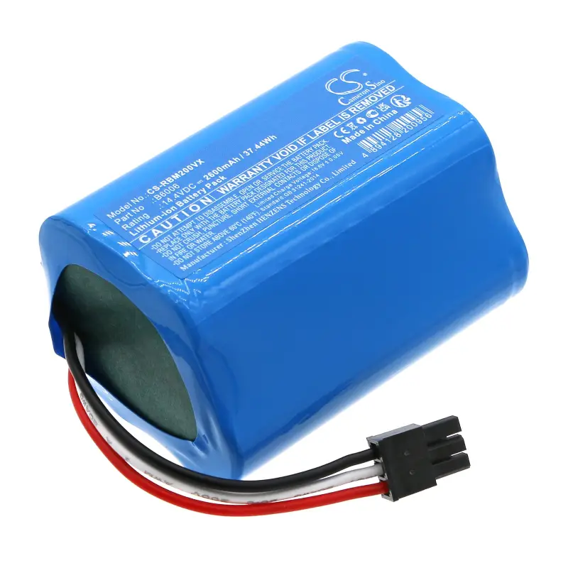 Robzone B6006,BTX-B6006 2600mAh / 37.44Wh tolmuimeja aku