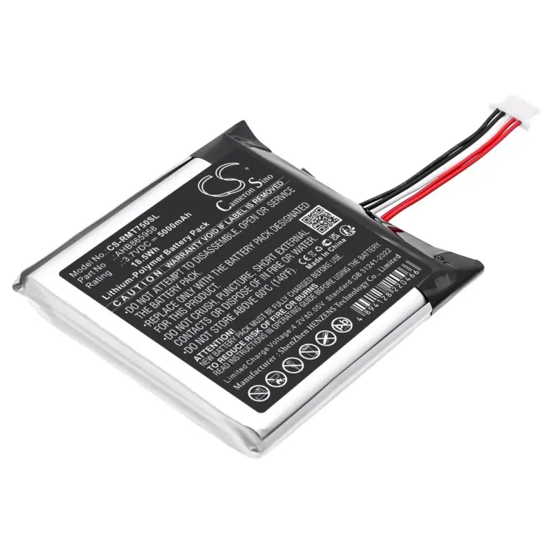 RAND McNally AHB865958 3.7V 5000mAh / 18.5Wh GPS seadme aku