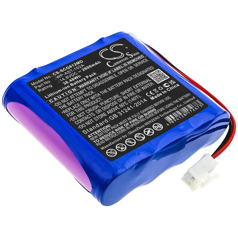 OSEN WP-AST-102A 2600mAh / 38.48Wh meditsiiniseadme aku