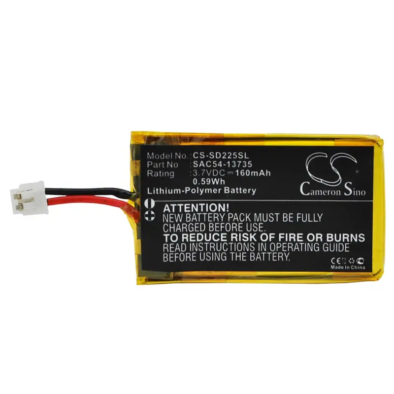 SportDOG SR-225 receiver, SportHunter 825, SD-825 battery 160mAh