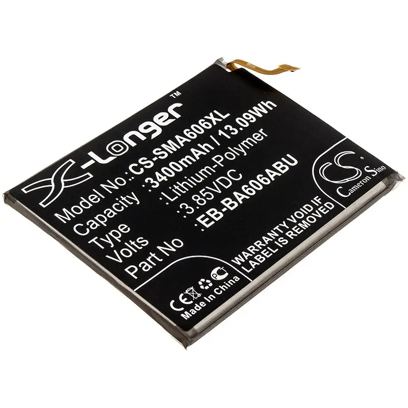 Samsung EB-BA606ABU 3.85V 3400mAh Li-Polymer mobiiltelefoni aku