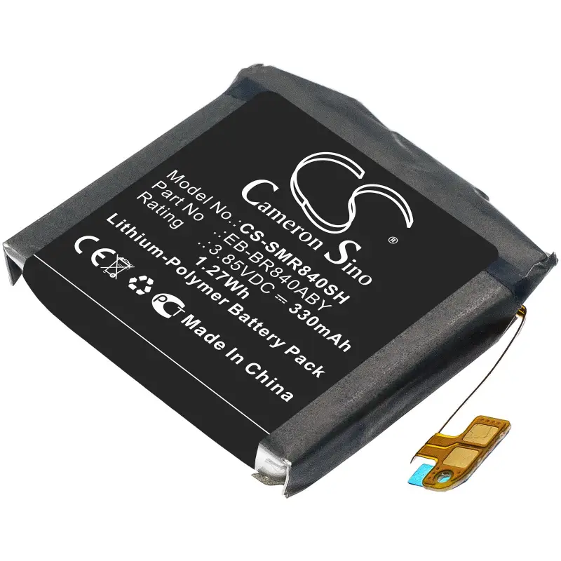 Samsung EB-BR840ABY, GH43-05011A, Galaxy Watch3 45mm, SM-R840, SM-R845 3.85V Li-Polymer 330mAh-1.27Wh battery