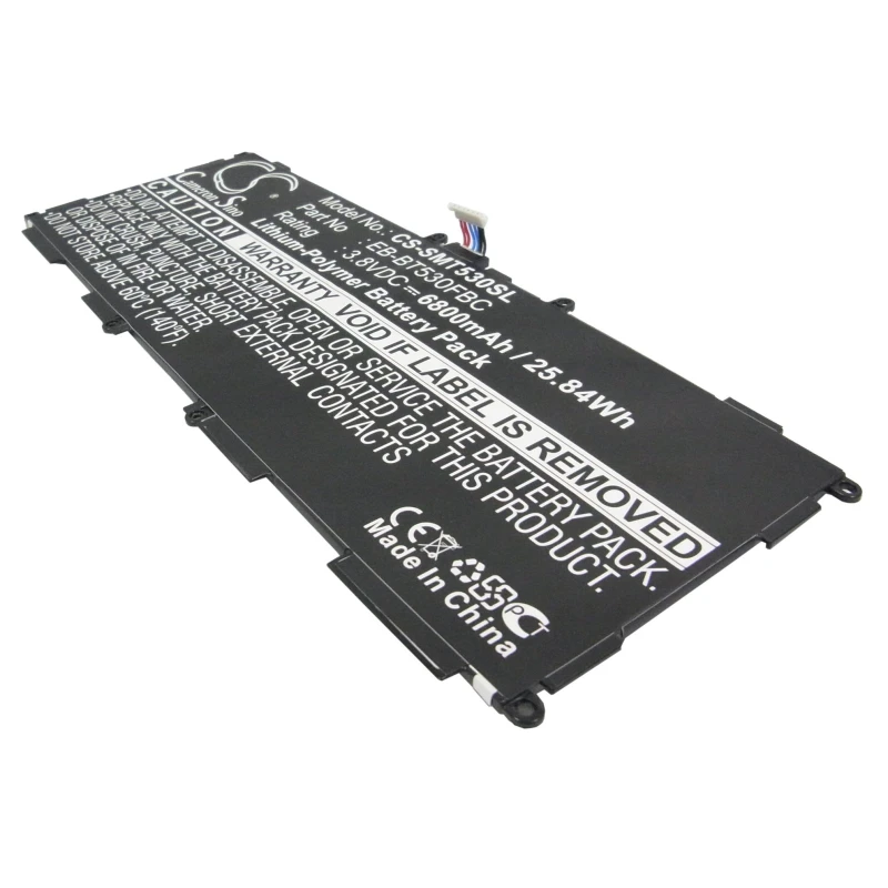 Samsung Galaxy Tab 4, EB-BT530FBC Li-Poly tahvelarvuti aku 6000mAh