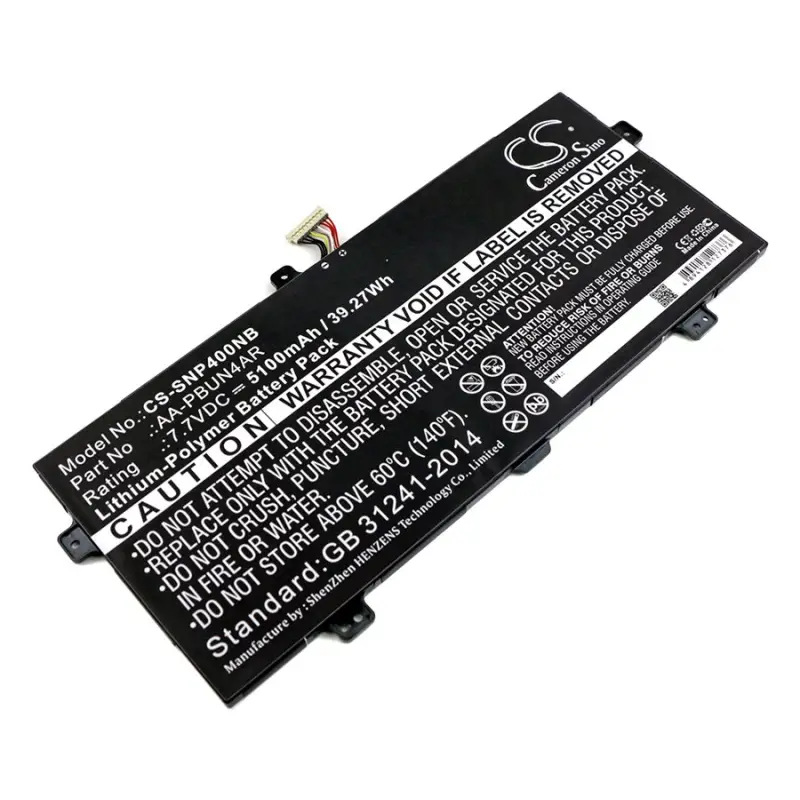 CS sülearvuti aku Samsung 900X5L, 900X5L-K01, 900X5L-K02, AA-PBUN4AR 7.70V 5100mAh Li-Polymer