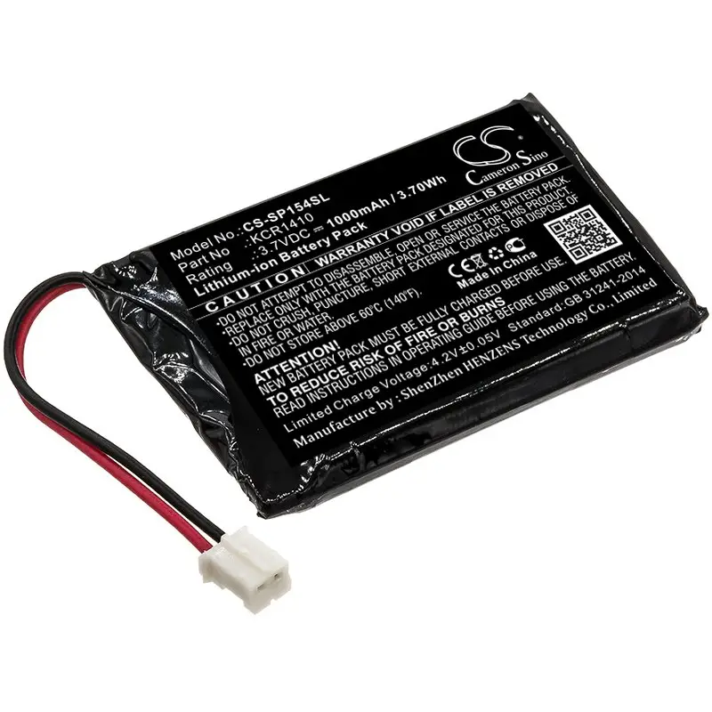 Sony KCR1410, Playstation 4 puldi aku Li-ion 1000 mAh / 3.7 Wh
