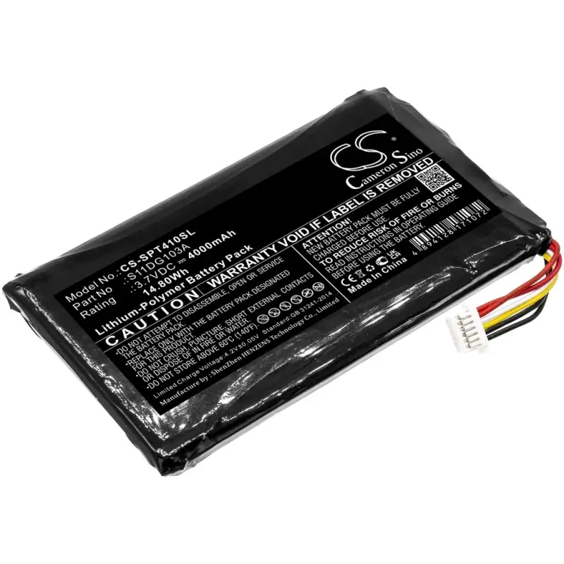 JSLBtech AHB653860 3.7V 2000mAh / 7.4Wh beebimonitori aku