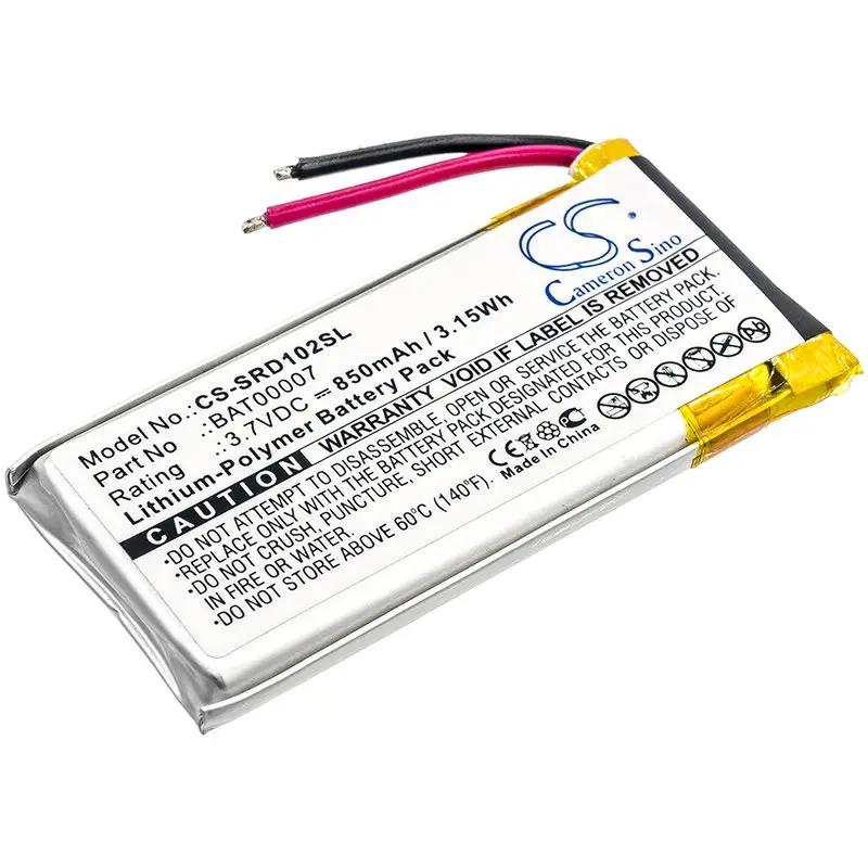 Cardo Packtalk Bold, BAT00007 , SRPT0102 Li-Polymer sideseadme aku 850mAh