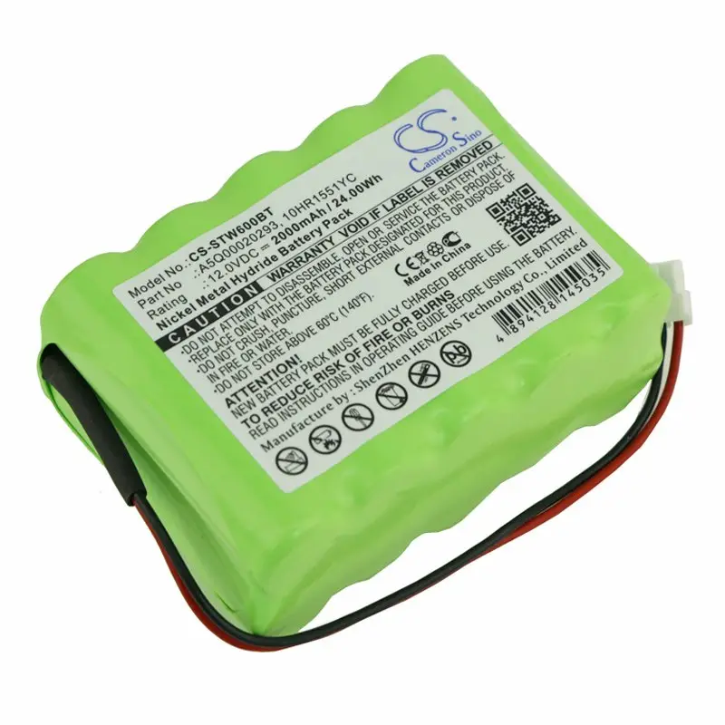 Siemens 10HR1551YC 12V 2000mAh Ni-MH alarm system battery