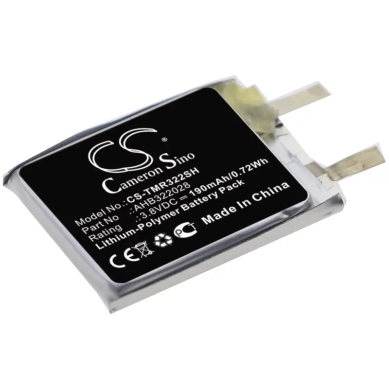 TomTom AHB322028, Runner Cardio 3.8V Li-Polymer 190mAh-0.72Wh battery