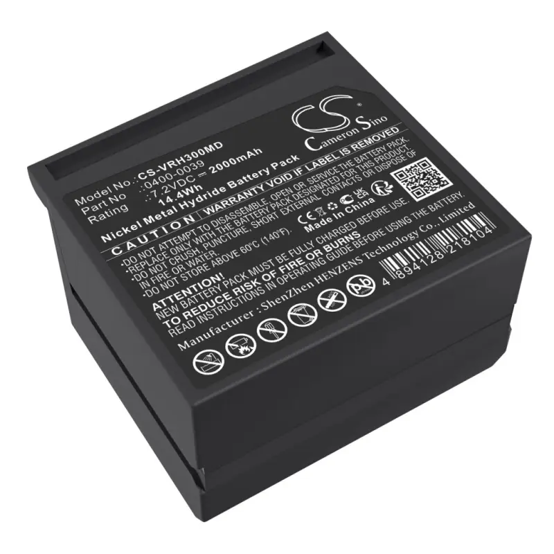 Verathon 0400-0039 7.2V 2000mAh / 14.4Wh meditsiiniseadme aku